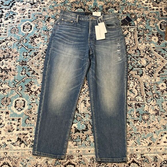 NWT Lucky Brand Drew Mom High Rise Taper Sz. 10/30 Ankle - Picture 8 of 11